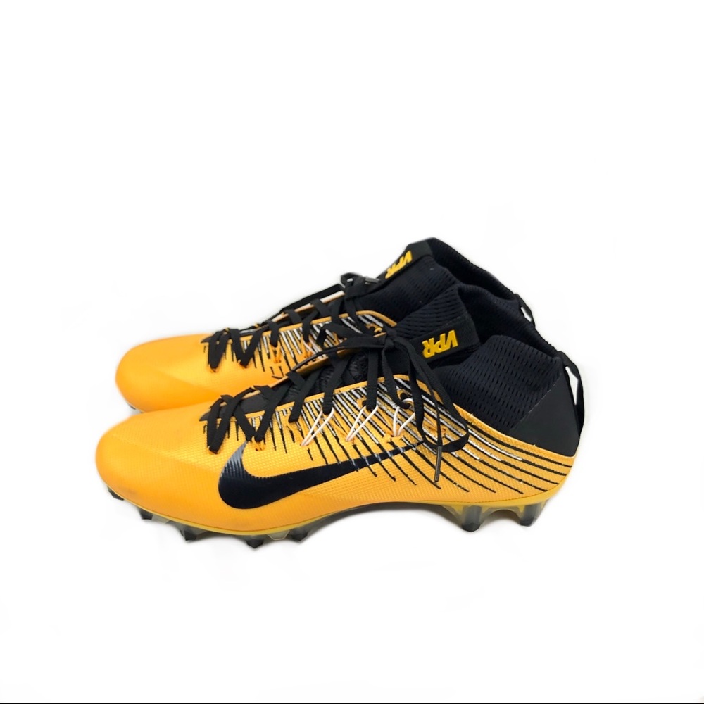 Nike Men’s Vapor Cleats Orange/Black - Picture 3 of 6